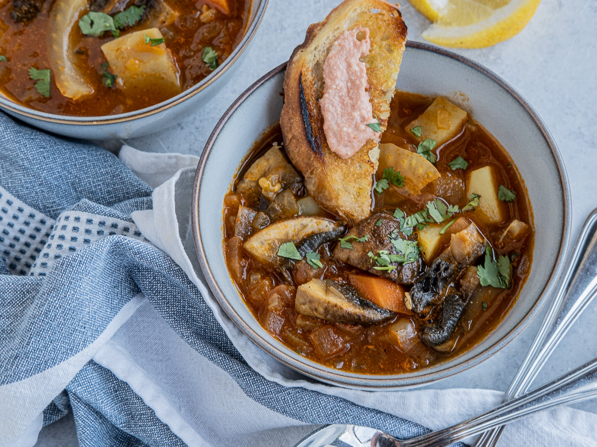 Portobello Bouillabaisse