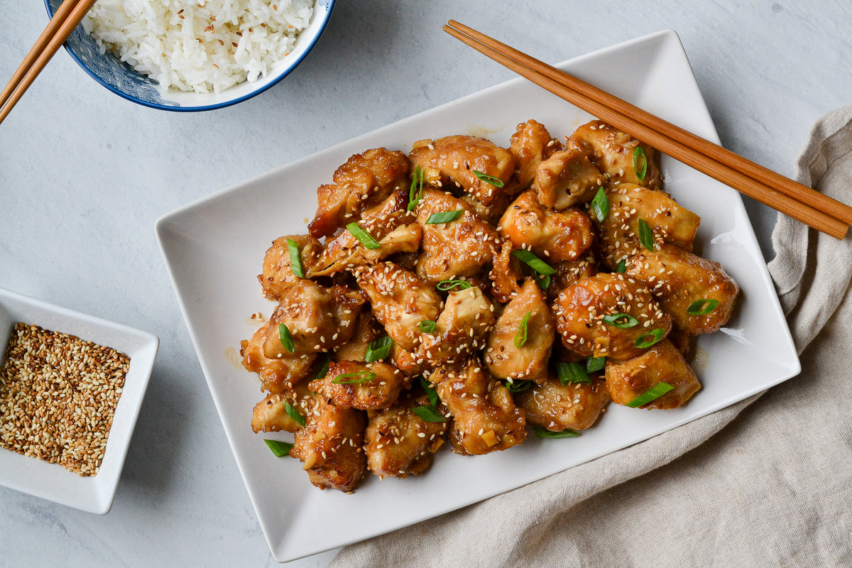 Air Fryer Orange Chicken