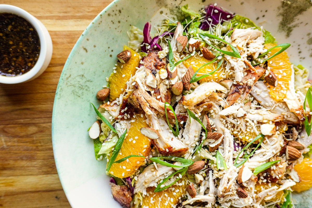 Crunchy Orange Chicken Salad