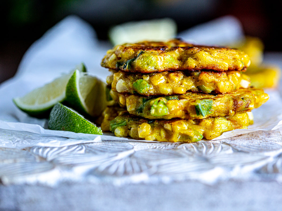 Indonesian Corn Fritters (Bakwan Jagung)