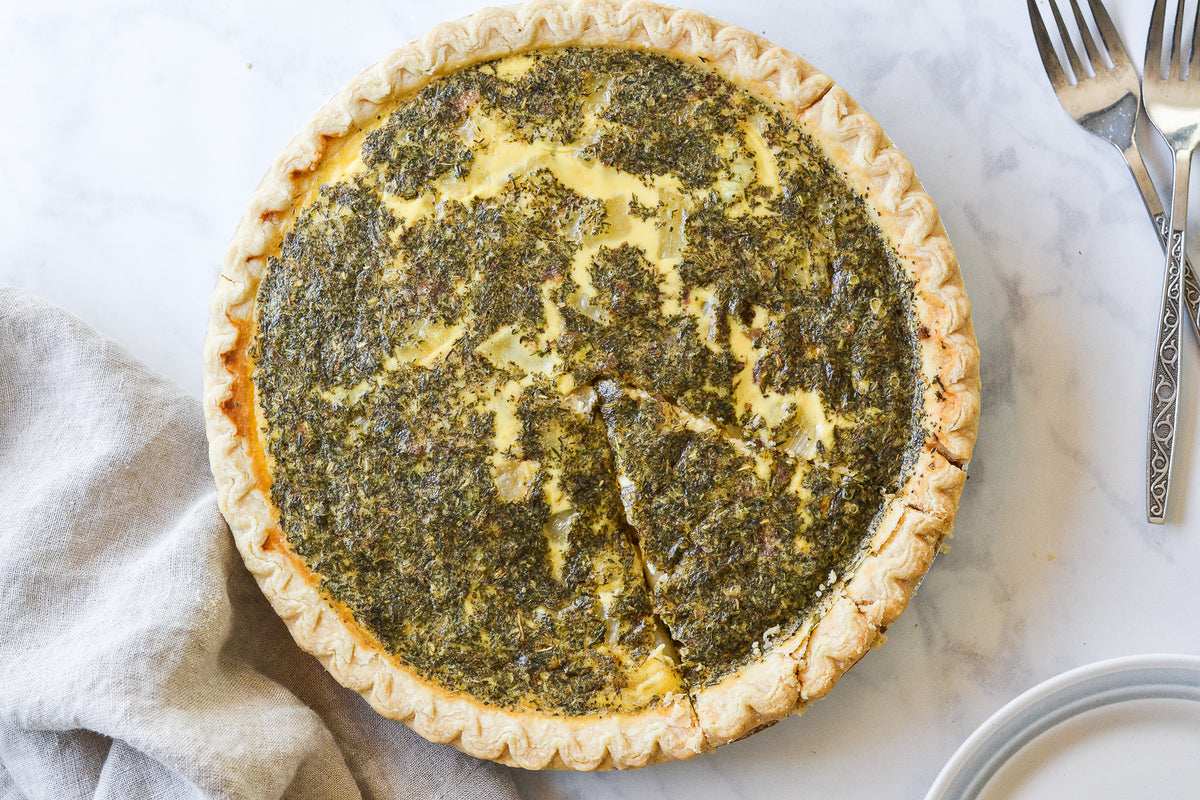 Herbed Quiche Lorraine