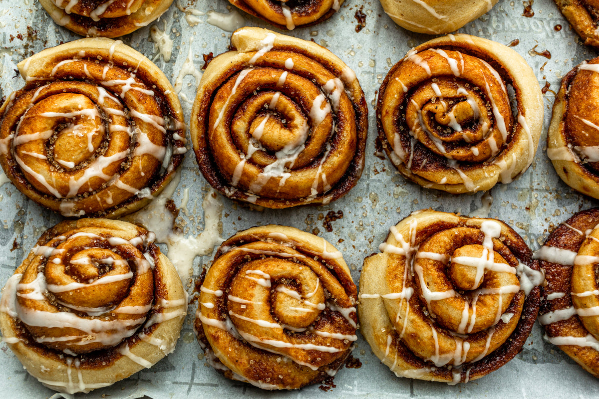 Vegan Gingerbread Kanelbullar