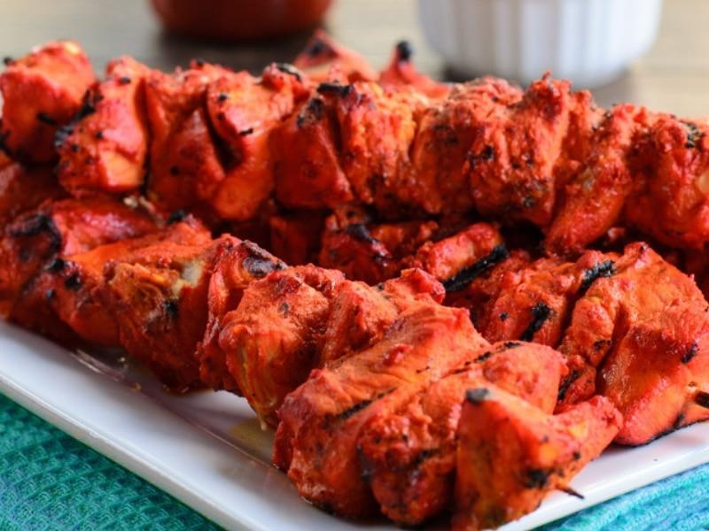 Tandoori Chicken Skewers