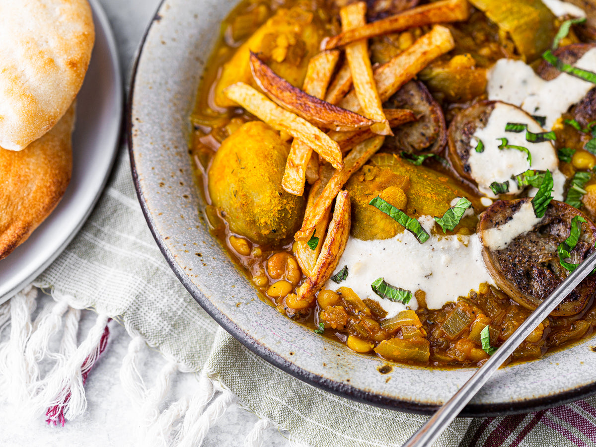 Persian Eggplant and Tomato Stew (Khoresh Bademjan)