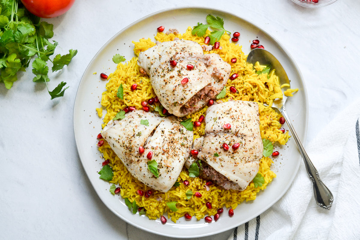 Baliq Levengi (Baked Stuffed Fish)