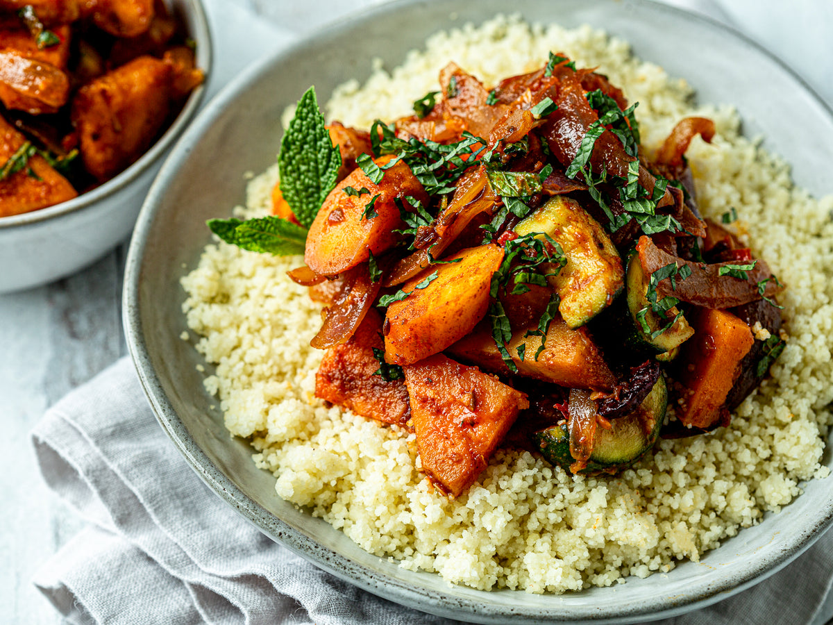 Moroccan Couscous With Seven Vegetables