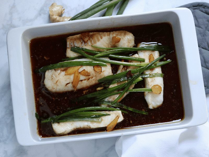 Ginger and Scallion Fish