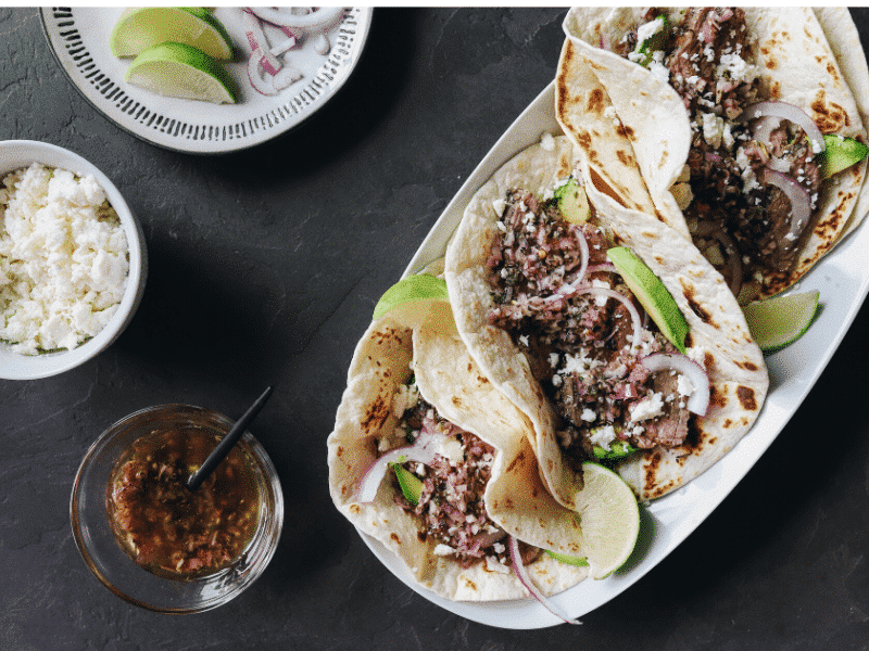 Steak Tacos with Chimichurri