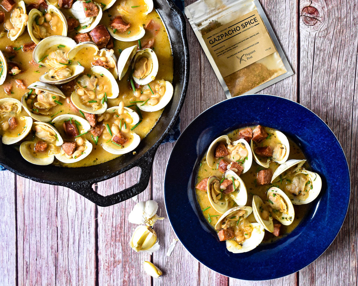 Spanishstyle Clam & Chorizo Stew