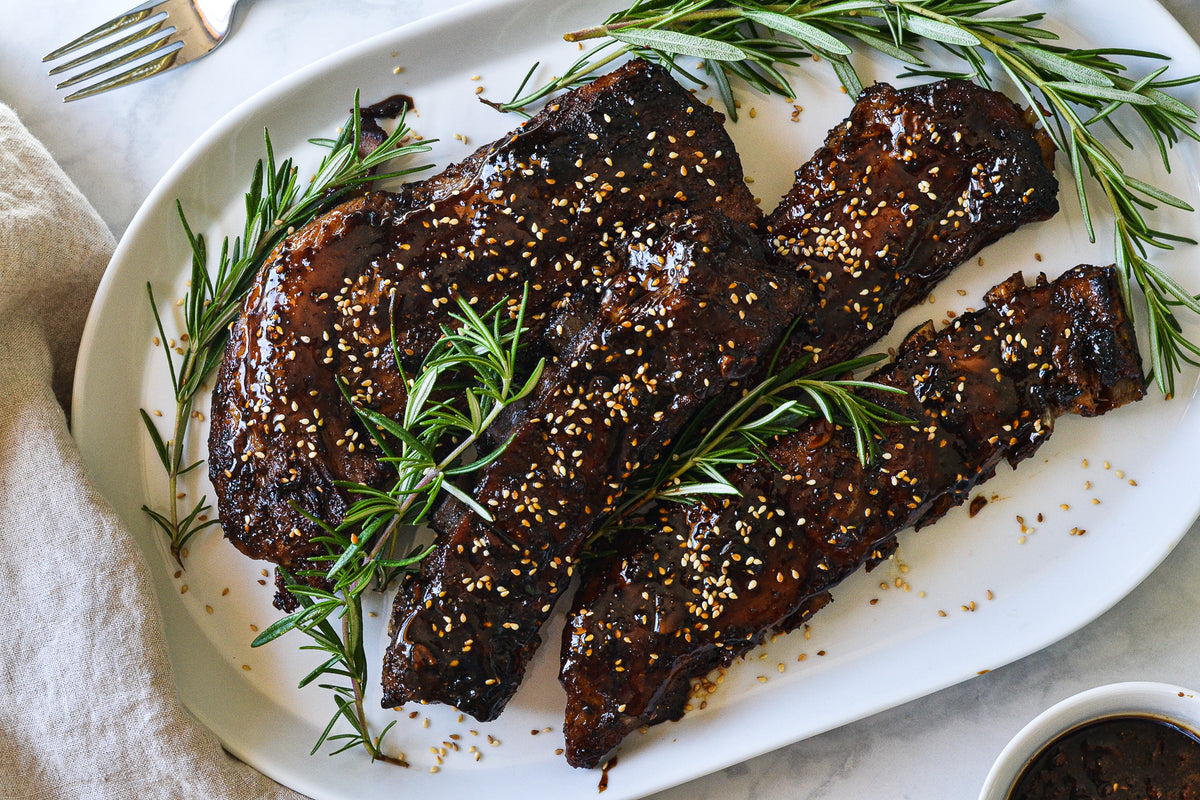 Balinese Sticky Glazed Pork Ribs
