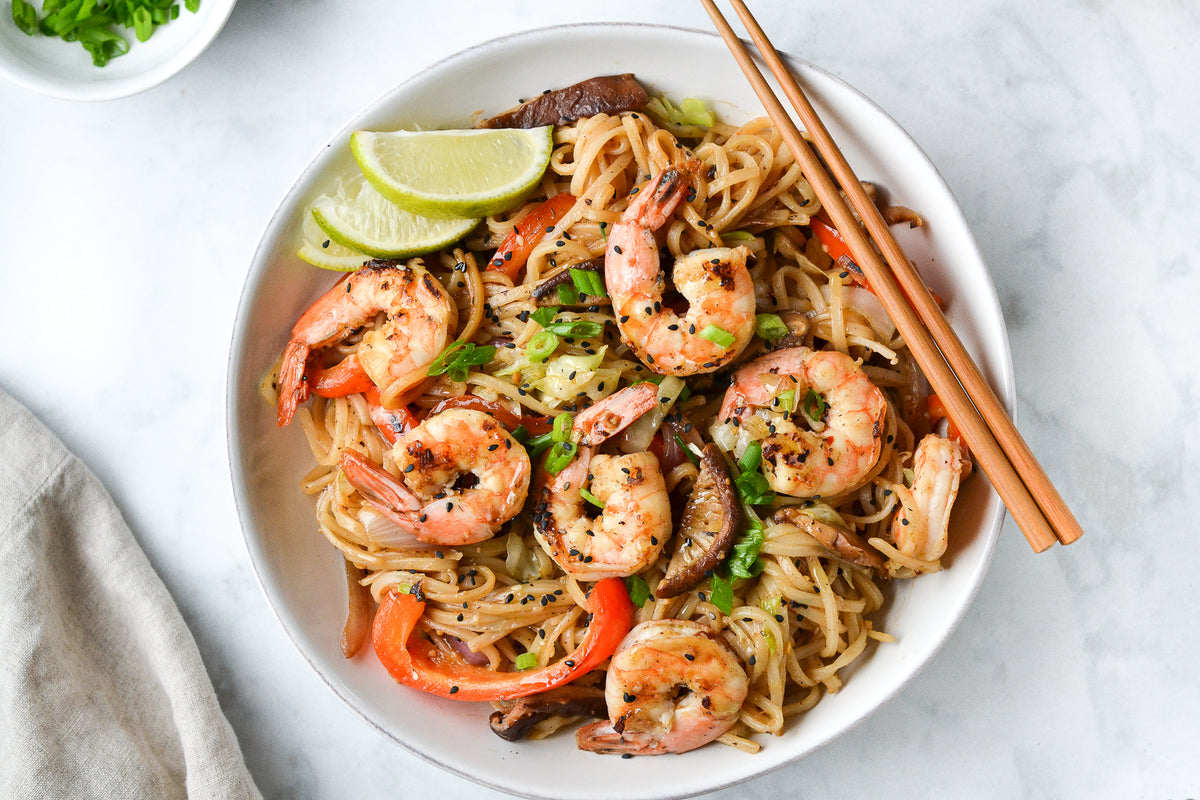 Togarashi 7 Spice Shrimp and Noodles