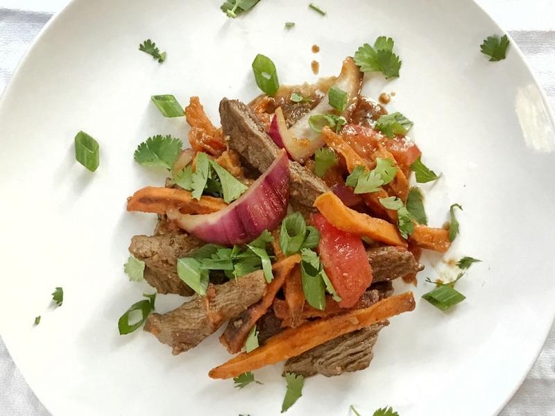Lomo Saltado Beef Stir Fry