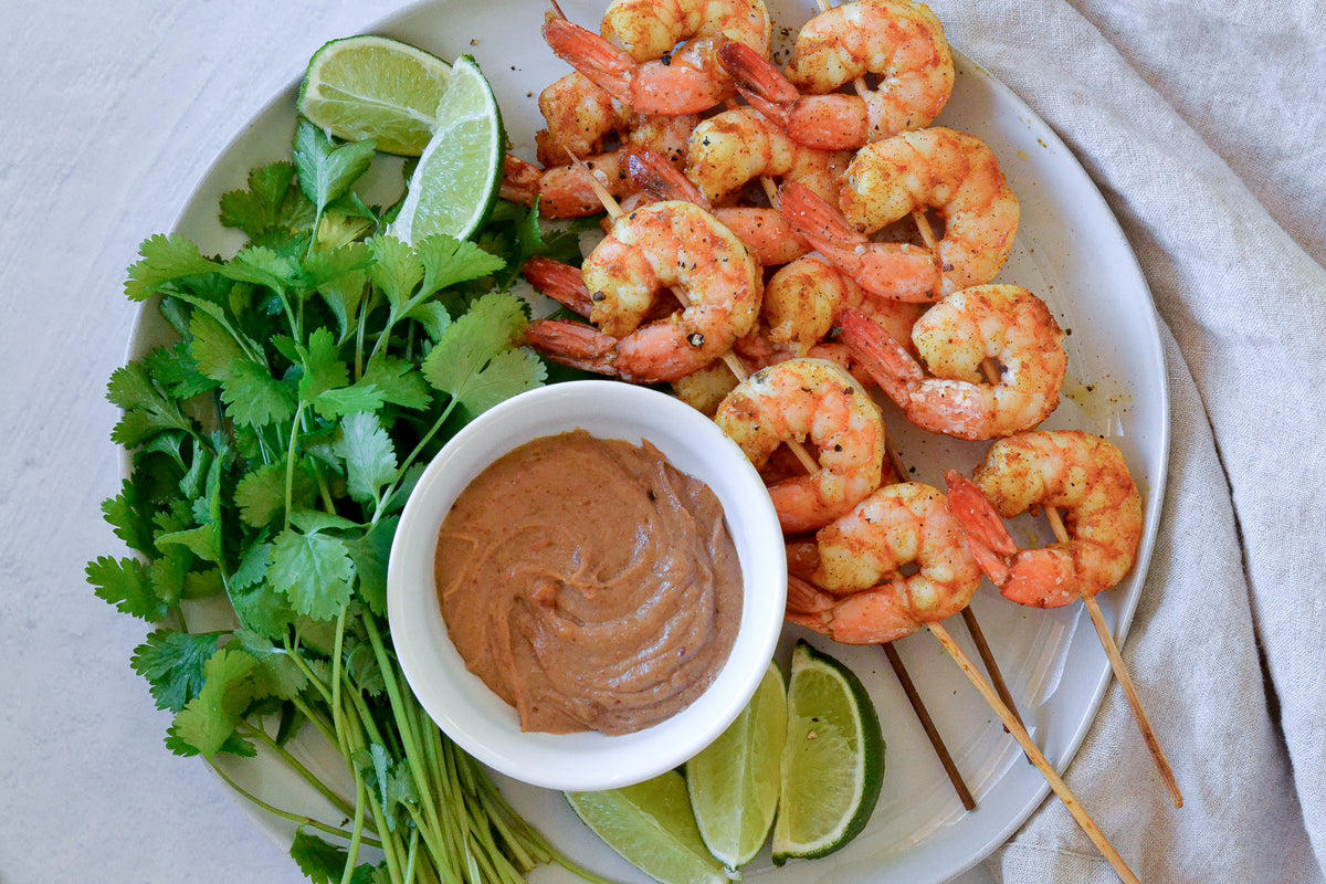 Grilled Shrimp Satay