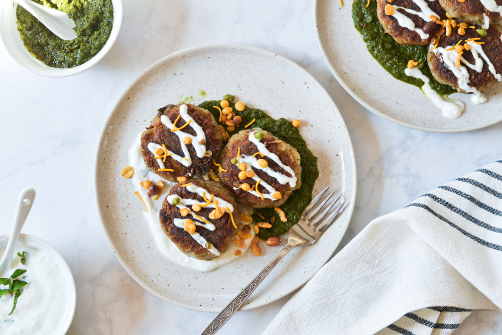 Aloo Tikki (Crispy Potato Patties)