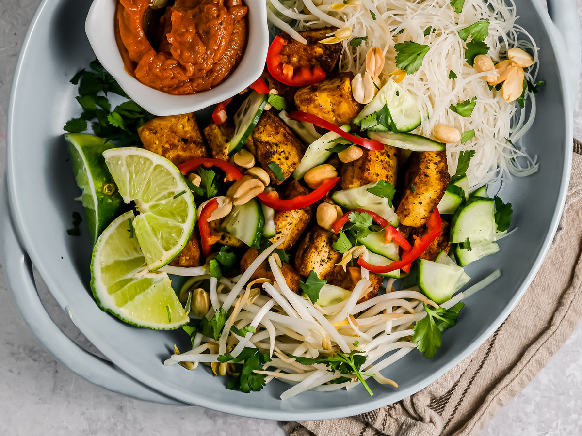 Indonesian Tofu Salad