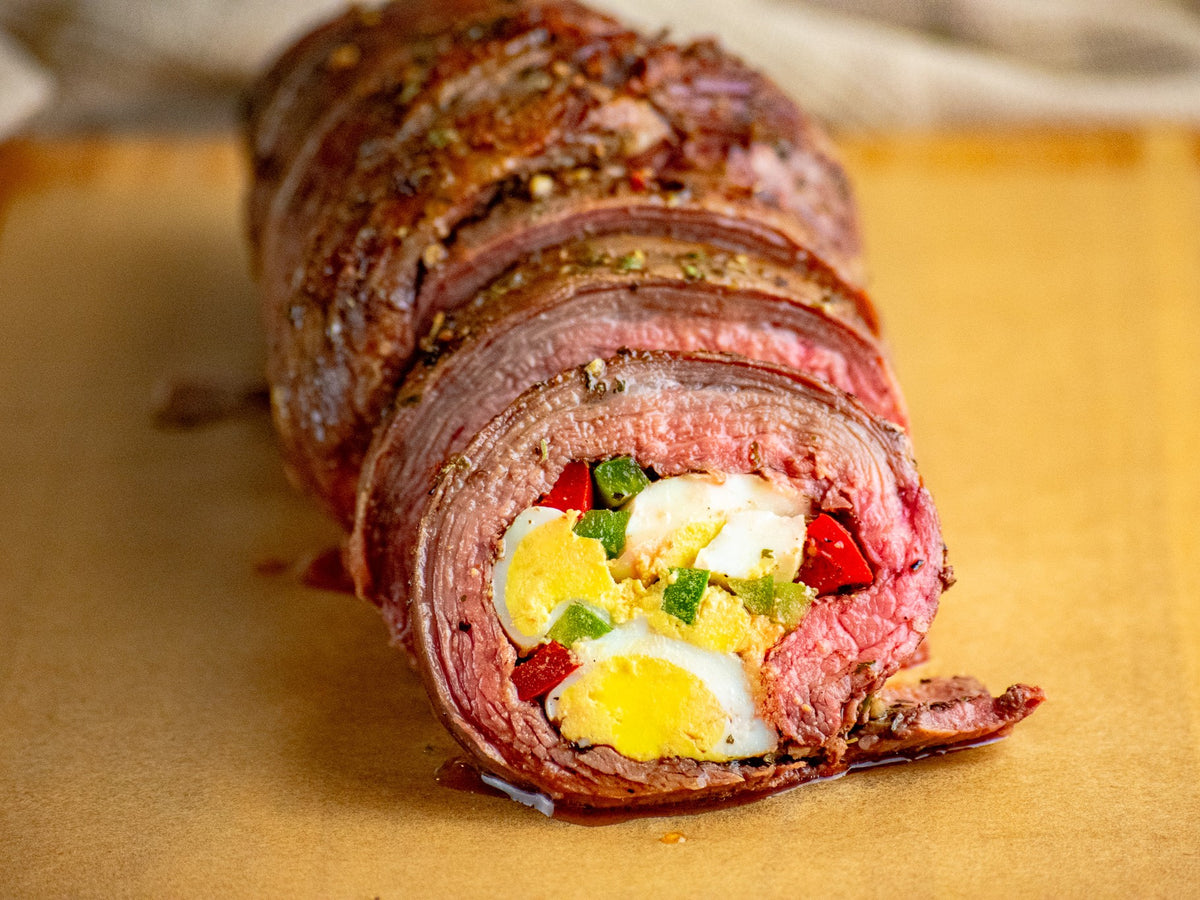 Argentinian Stuffed Flank Steak