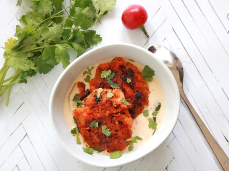Sweet Potato Cakes with Coconut Lime Sauce