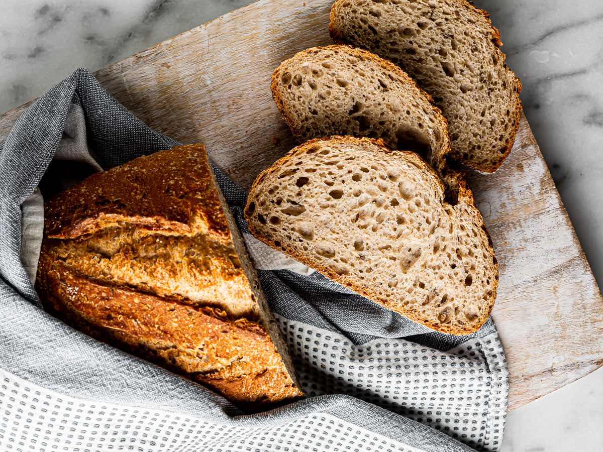 Orange Cardamom Rye Bread