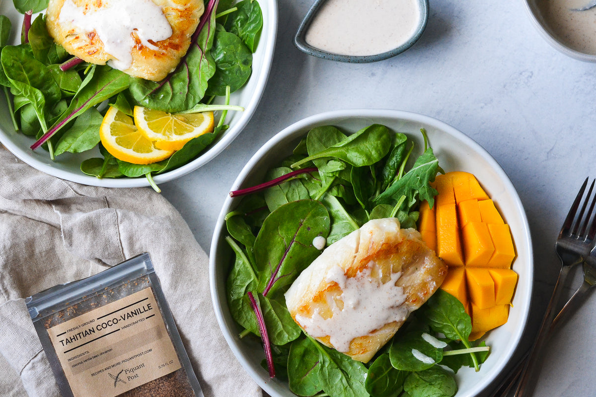 Mahi Mahi with Tahitian Vanilla Sauce