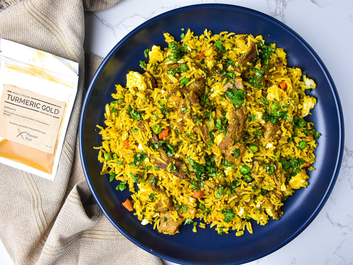 Beef Turmeric Rice Turmeric Ginger Beef Fried Rice