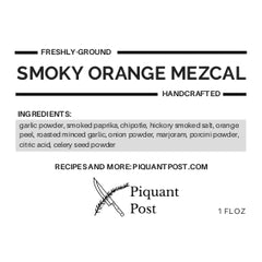 Smoky Orange Mezcal
